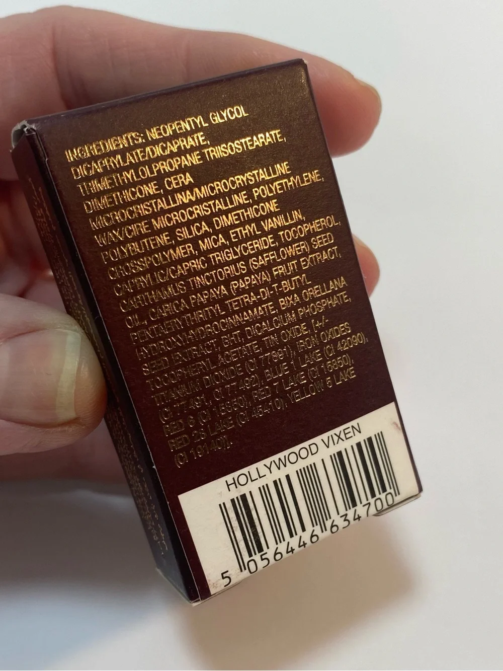 Charlotte Tilbury Mini Matte Revolution Hollywood Vixen Red Lipstick New in Box